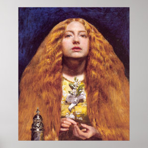 Poster Bridesmaid, c.1851, por John Everett Millais