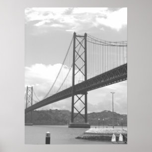 Pôster Bridge Across Tejo River