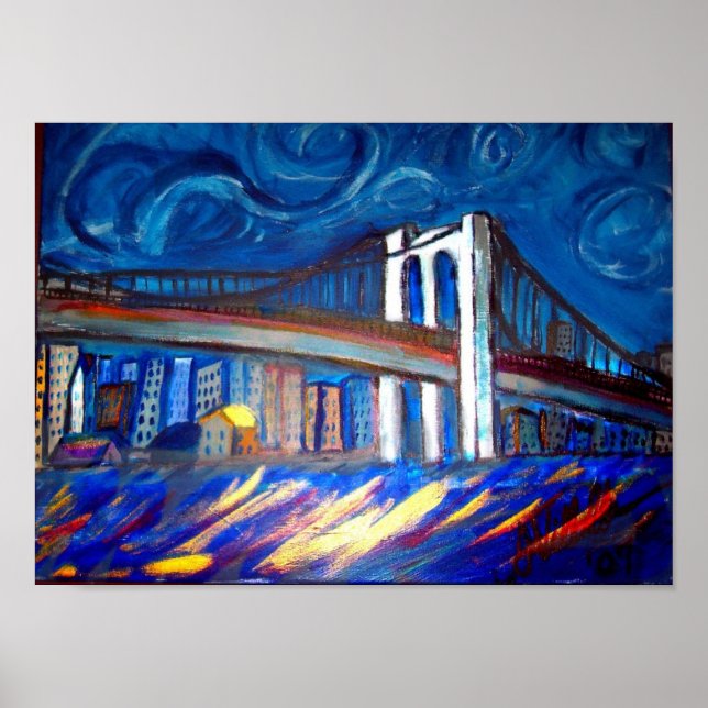 POSTER BRIDGE BROOKLYN (Frente)