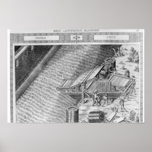 Pôster Bridge made in the shape of a boat