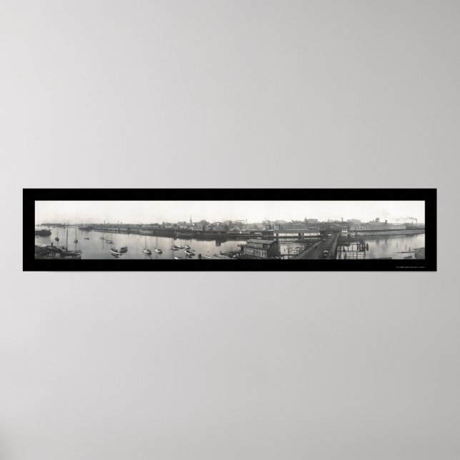 Poster Bridgeport, CT Photo 1913 (Frente)