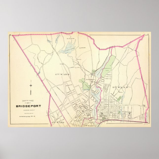 Pôster Bridgeport, norte (Frente)