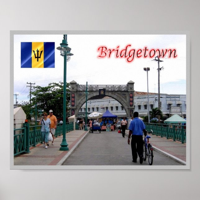 Poster Bridgetown - Barbados - (Frente)
