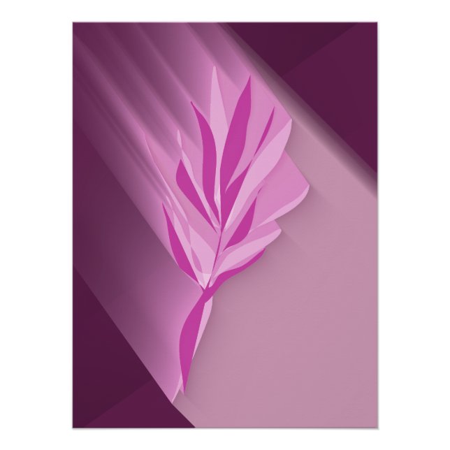 Pôster Bright flower. (Frente)