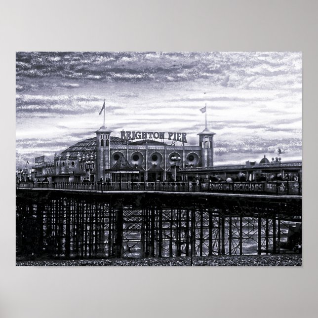 Poster Brighton Pier de Contraste (Frente)