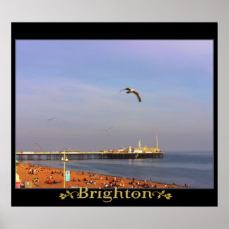 Poster Brighton Views (UK)