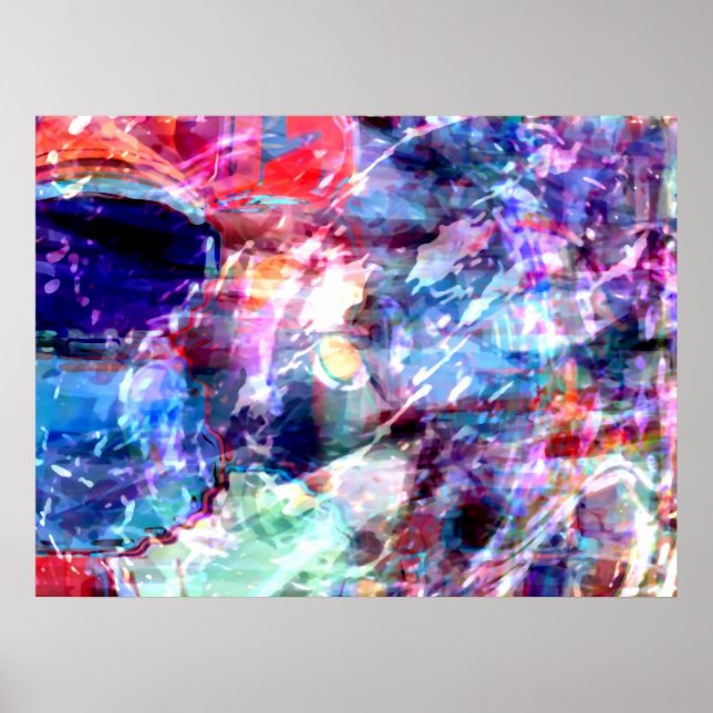 Pôster Brilhante No Astral Voyager (Frente)