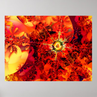 Pôster brilhar uma luz