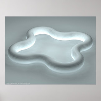 Pôster Brilho congelado