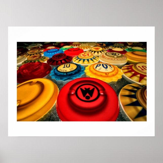 Pôster Brilho de Pinball (Frente)