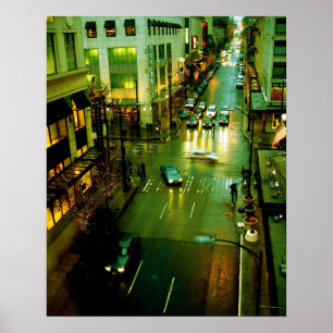 Pôster Brilho grande 1 da cidade