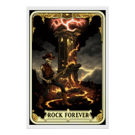 Pôster Brilliant Poster, Rock Music Forever