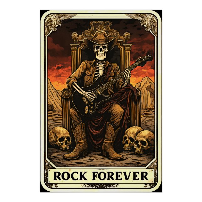 Pôster Brilliant Rock Forever poster (Frente)