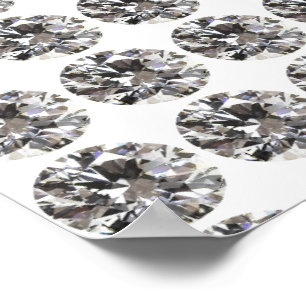Poster Brilliant Round Diamond
