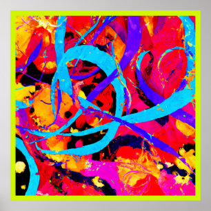 Poster Brincadeira Colorida Cheerful