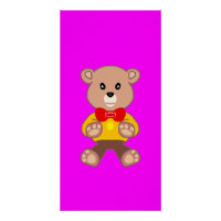 Brincadeira Festiva Teddy Urso Brilhante Rosa Mage