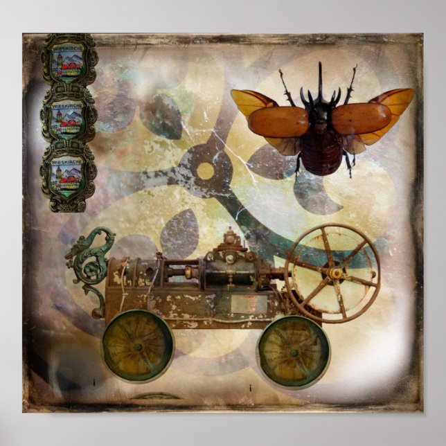 Poster Brincadeira Steampunk (Frente)
