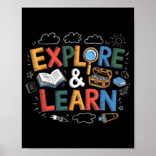 Poster Brincar é Aprender Explorar E Aprender Pré-Escolar