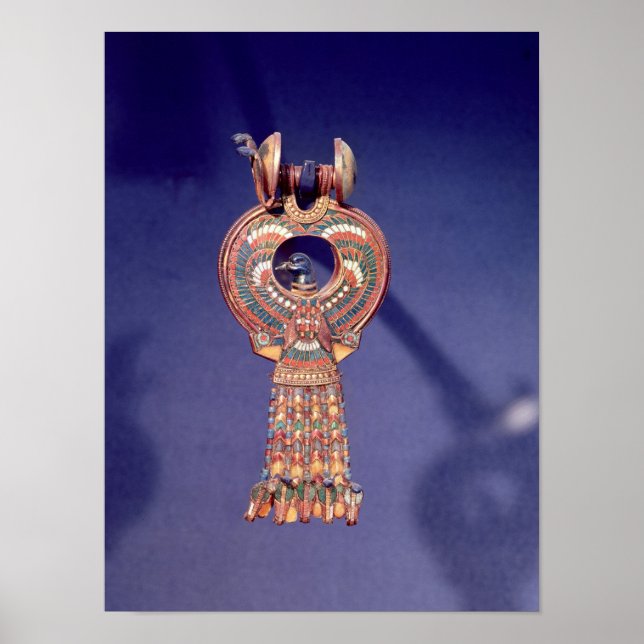 Pôster Brinco direito de um par de brincos com um (Frente)