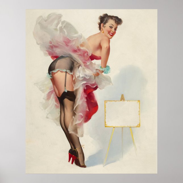 Poster Brinde da Pinup Girl (Frente)