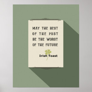 Pôster Brinde irlandês