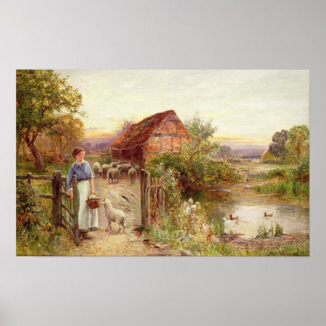 Pôster Bringing Home the Sheep (Frente)