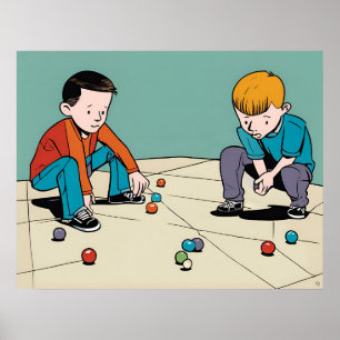 Poster Brinquedos de criança