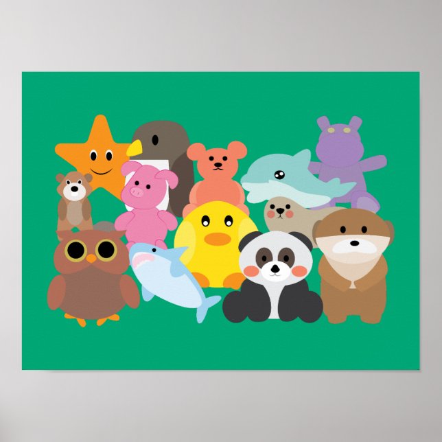 Poster Brinquedos de Pelúcia  (Frente)