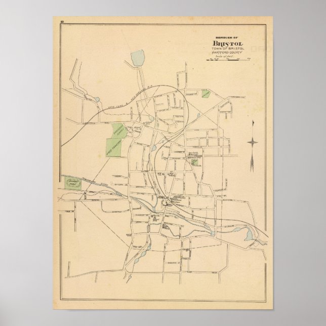 Poster Bristol Borough (Frente)