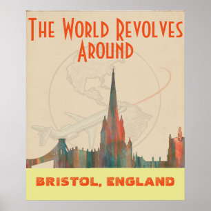 PÔSTER BRISTOL, REINO UNIDO