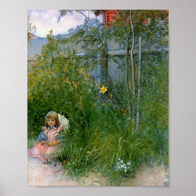 Pôster Brita no leito das flores (Frente)