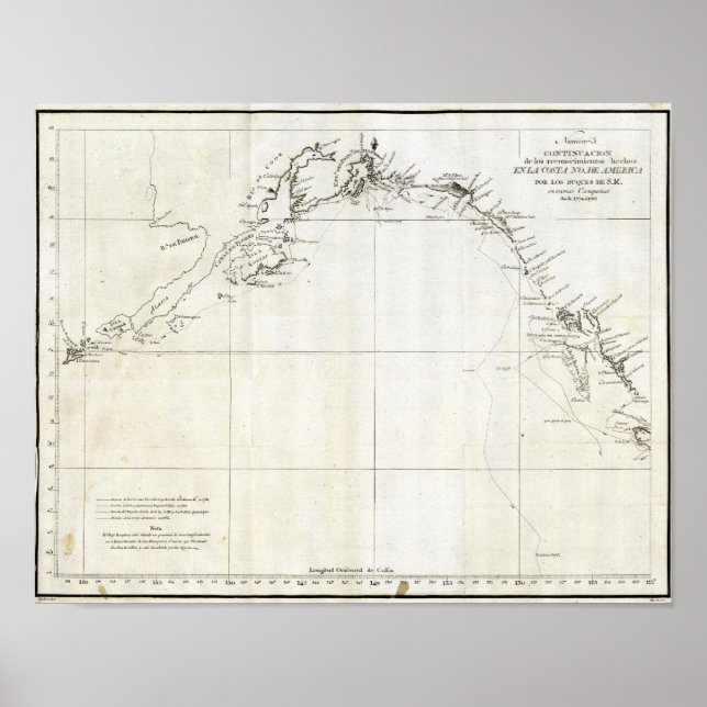 Pôster Britânico, Colúmbia, Alasca (Frente)