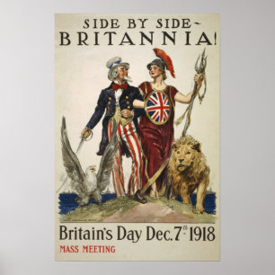 Poster Britannia Lado a Lado