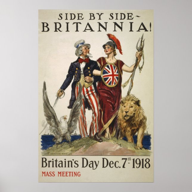 Poster Britannia Lado a Lado (Frente)