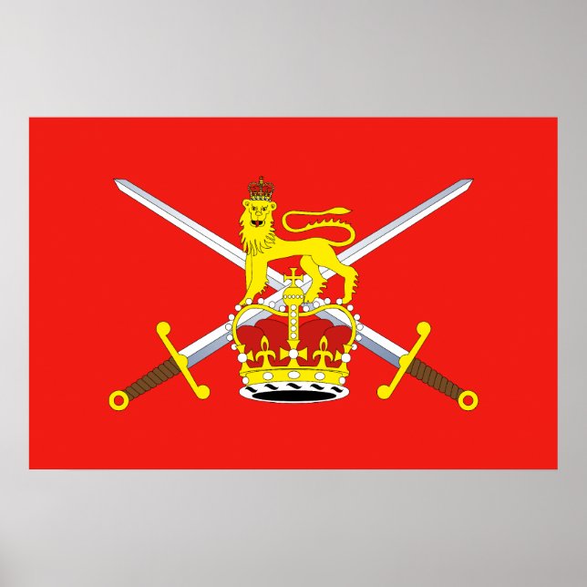 Poster British Army, United Kingdom (Frente)