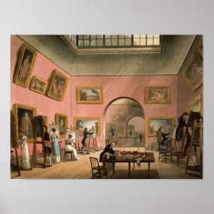 Poster British Institution, Pall Mall