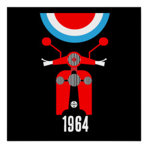 Pôster British Mods 1964