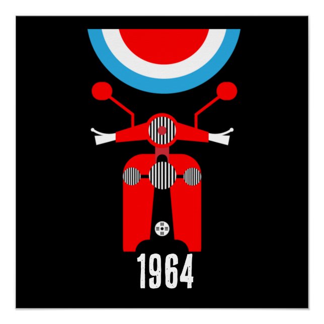 Pôster British Mods 1964 (Frente)