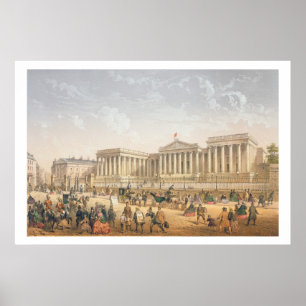 Pôster British Museum, c.1862 (litho da cor)