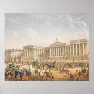Pôster British Museum, c.1862 (litho da cor)