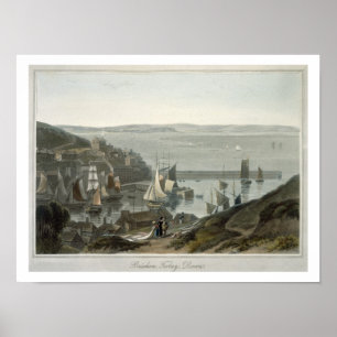 Poster Brixham, Torbay, Devon, do volume VIII 'de um Voy