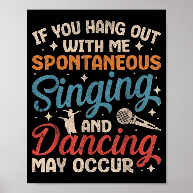 Poster Broadway Musical Theater Nerd Theatre Geek Drama L (Frente)