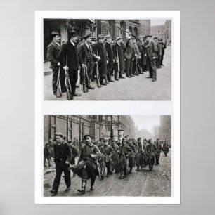 Poster Broca do rifle do revolucionário (superior) de