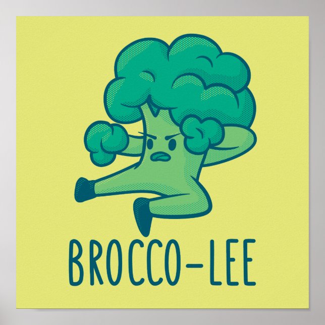 Poster Broccoli Brocco-Lee (Frente)