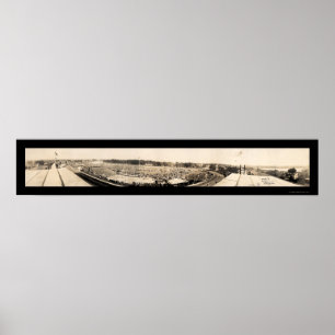 Pôster Brockton Fair Grounds Photo 1927