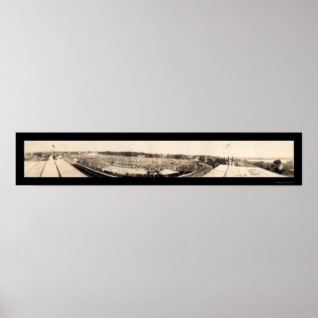 Pôster Brockton Fair Grounds Photo 1927 (Frente)