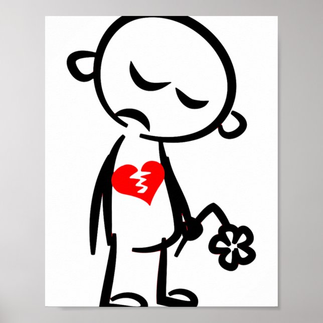 Poster Broken Heart Valentine  (Frente)