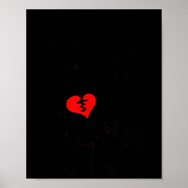 Poster Broken Heart Valentine  (Frente)