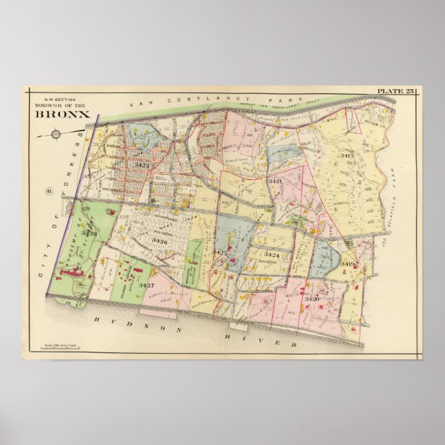 Pôster Bronx 25 NW (Frente)