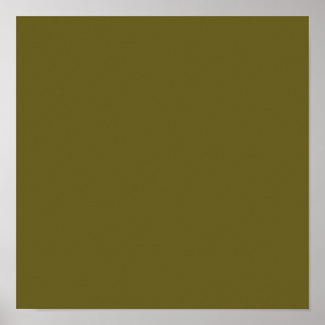 Poster Bronze antigo (cor sólida) (Frente)